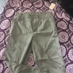 Paper bag waist pants